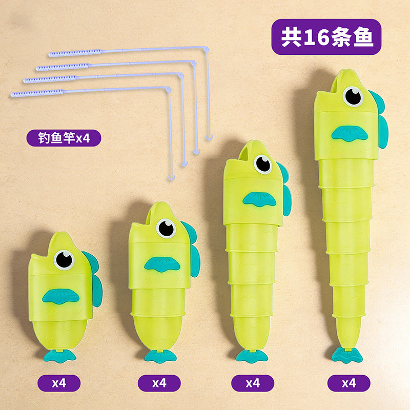 Hook fishing toy board game interactive game children's toy early education puzzle baby 3 boys and girls new year gift