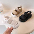 Xiaoxiangfeng baby shoes 1-3 years old baby girl toe-cap sandals toddler shoes baby soft bottom boys beach shoes 1-3 years old