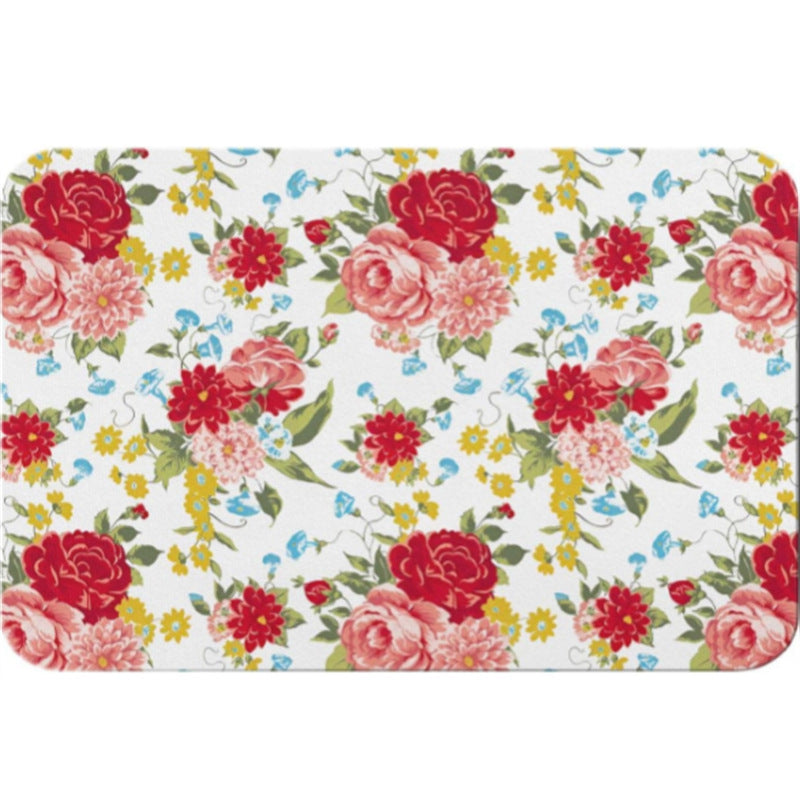 Kitchen drain mat diatom mud tableware drying mat countertop bar water-absorbent heat-insulating table mat coffee machine non-slip mat
