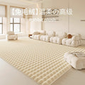 Rabbit velvet warm carpet living room winter bedroom bedside blanket thick new arrival coffee table bay window blanket room floor mat