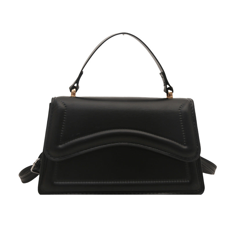 Cross-border simple and fashionable small square bag, personalized and beautiful handbag, spring 2025 new shoulder bag, commuter messenger bag