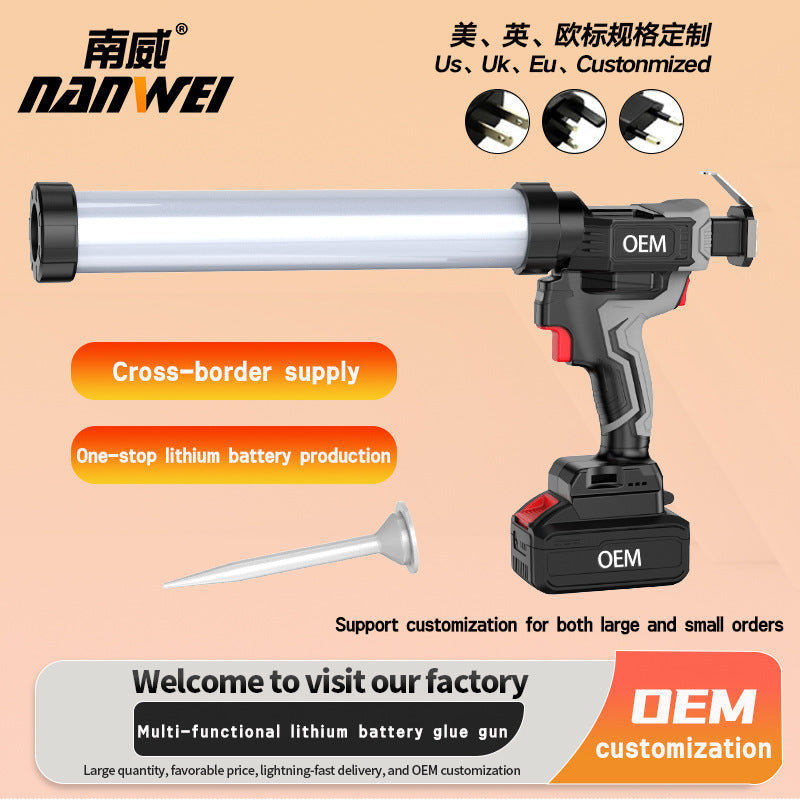 personalized nanwei electric glass glue gun decoration fully automatic glue grabbing new electric tool glass glue gun