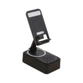 098 hot-selling desktop speaker stand - 3-in-1 phone holder, rechargeable rotating phone stand, multifunctional model