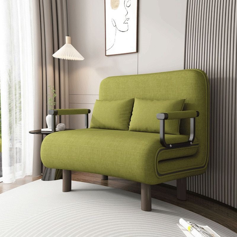 Folding chair folding bed sofa bed dual-purpose balcony living room small apartment folding chair multifunctional study folding chair linen