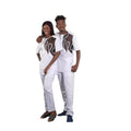 e-commerce  ready-made men's short-sleeved + trousers two-piece set for couples