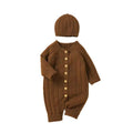 Baby romper jumpsuit spring autumn newborn sleepsuit knitted unisex baby warm clothes autumn winter 021