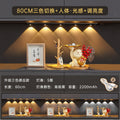 80cm premium black [always on, human body induction, three-color switching, stepless dimming, 2200 mah]