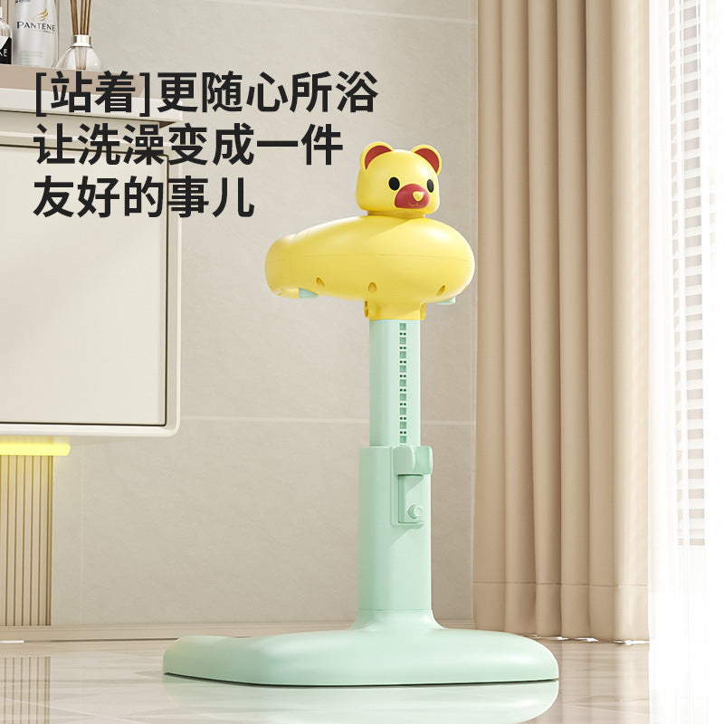 Infant and toddler bath baby standing bath handy gadget bath tub shower table shampoo butt handy gadget