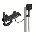 Complete shower head set - all-copper, home bathroom, piano finish, digital display, high-pressure shower head kit
