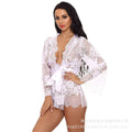 Women's sexy lingerie lace babydoll dress - sheer & seductive nightwear