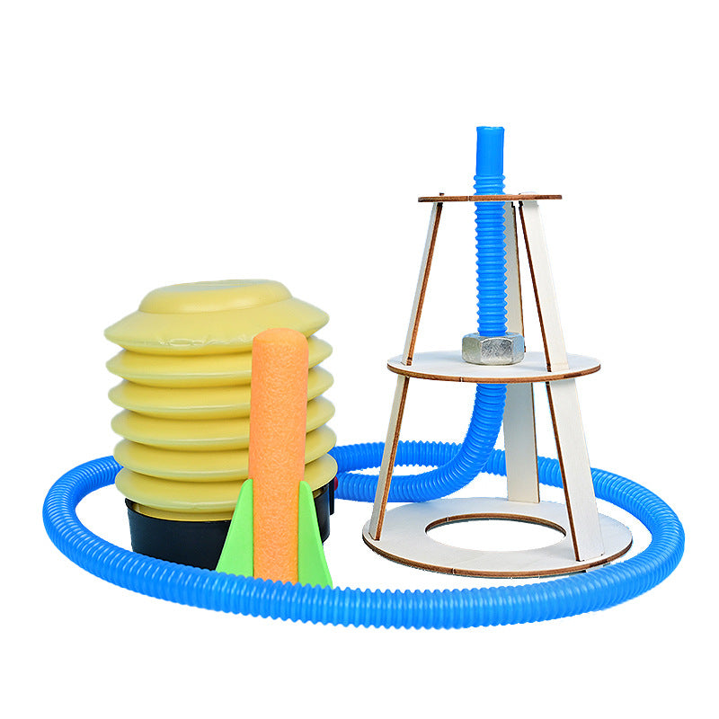 Upgraded version of bazooka children's creative gizmo science experiment DIY handmade puzzle classroom small production teaching aids