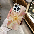 Luxury rose gold sunburst phone case for iphone 17 pro max, apple 16 full coverage drop-proof protective case - wholesale
