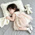 Korean style summer new girls' chic tutu birthday dress baby dress infant little princess sweet skirt