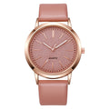 2024 new arrival: women's watch - student style, korean design, alloy & pu leather strap, quartz movement, fashionable ladies' watch, white