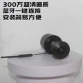 3mp 2k hd smart door viewer camera with dual-band bluetooth, wi-fi connectivity, and new black design