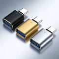 Type-c phone adapter otg converter usb 3.0 interface, compatible with apple 17, usb drive charging, car mount, 120w