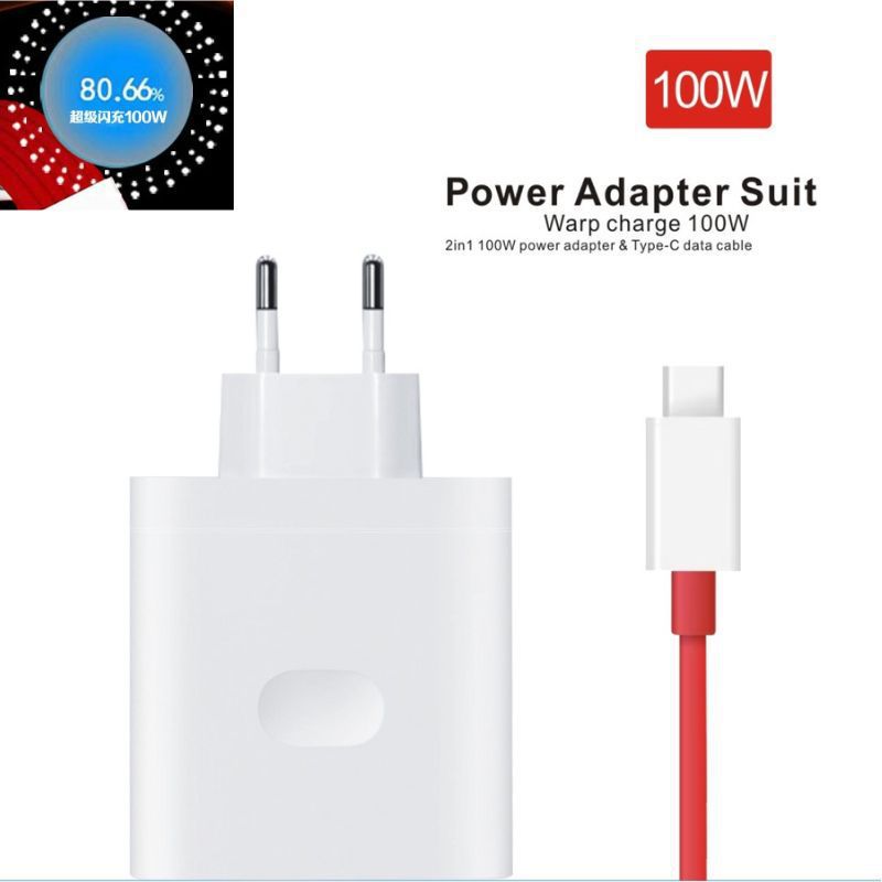 Suitable for oneplus charger 100w super flash charge oneplus 11ace2 charging head 1+ mobile phone fast charge one plus