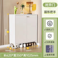 Steel for home shoe cabinet door all-in-one cabinet outside corridor entrance entrance iron storage cabinet all-in-one wall storage cabinet