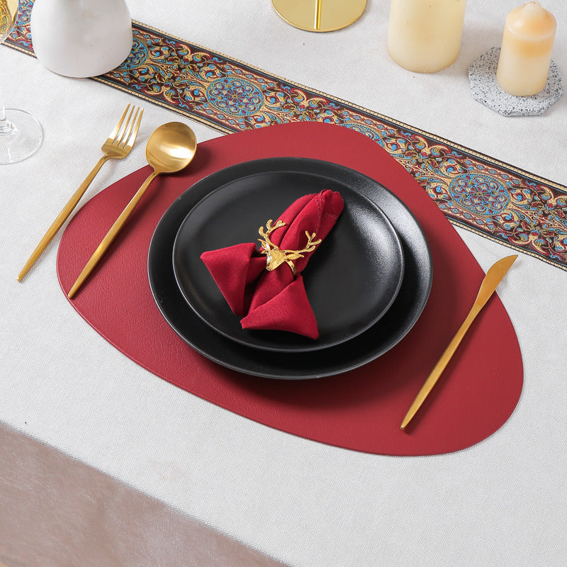 Ceramic tableware display set for showroom: nordic style dinnerware, plates, and western steak plate set
