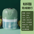 Electric garlic masher mini garlic paste handy gadget kitchen garlic masher garlic masher garlic paste food supplement meat grinder for home garlic peeler