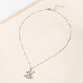 European and american cross-border e-commerce new jewelry fashion diamond-studded animal pendant versatile rabbit cat alloy necklace necklace