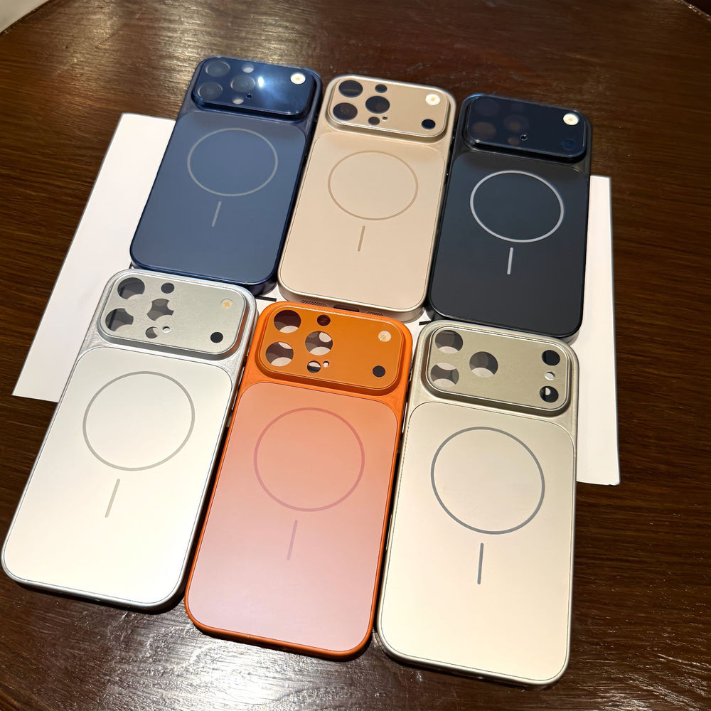 Suitable for apple 17promax mobile phone case that instantly turns into 17 large window lens film frosted magnetic iphone11 sheath