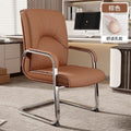 Office chair comfortable conference chair home computer chair comfortable sitting desk all-in-one bow chair office chair brown