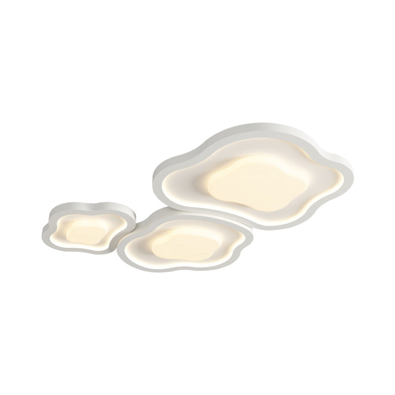 LED eye protection full spectrum cream wind living room dining room bedroom cloud ceiling light whole house smart lighting package