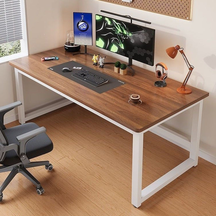 Computer desk student study desk bedroom desktop office desk writing rectangular home study desk table freestanding