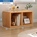 Balcony bay window storage cabinet storage rack cabinet storage cabinet plaid cabinet floor-standing single-layer low cabinet bookshelf for home bookcase