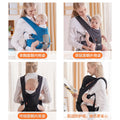 Amazon baby carrier - two-in-one ergonomic hip seat & front carrier - lightweight & portable for newborns to toddlers - perfect for lounging & travel