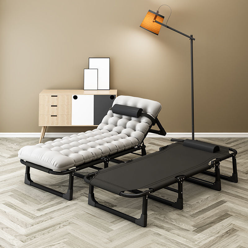 Multifunctional foldable bed single bed nap widened simple lunch break bed accompanying portable army cot office recliner