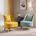 Nordic light luxury sofa chair - designer creative single seater for living room, hotel, b&b, reception, and negotiation