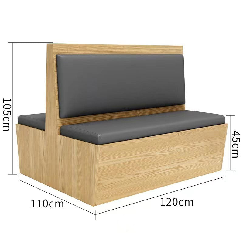 Customized self-service barbecue shop string hot pot table induction cooker integrated table and chairs, tea house booth restaurant sofa table and chairs