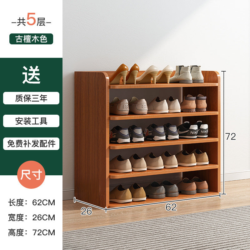 Shoe rack home door multi-layer small narrow simple storage artifact space saving 2025 new storage shoe cabinet