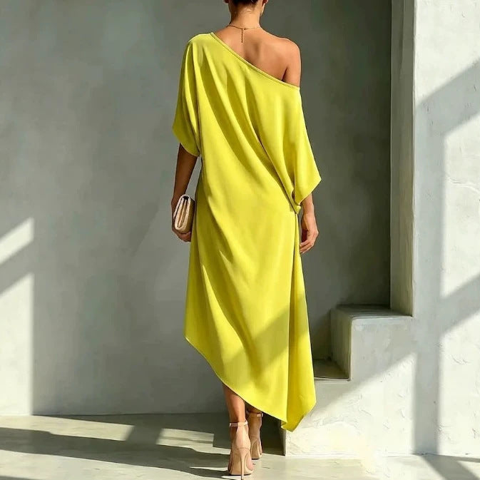 european and american cross-border  independent station new arrivalelegantelegancenormcore cotton and linen women's sleeveless dress