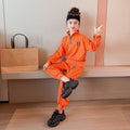 Girls' activewear set - spring  new collection: stylish and trendy two-piece tracksuit for girls, perfect for spring and autumn