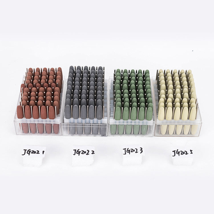 Dental Silicone Grinding Head Silicone Rubber Polishing Series Low Speed Grinding Head Denture Metal Base Mechanic Polishing Grinding Head