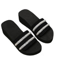 New arrival slippers for women summeroutwearfashion pearl soft bottom xiaohongshu flip-flops fairy cool slippers wholesale dropshipping