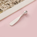 Metal eye cream stick, spoon, facial cream spoon, gun color eye cream massage stick, application stick, all-in-one molded eye massage stick