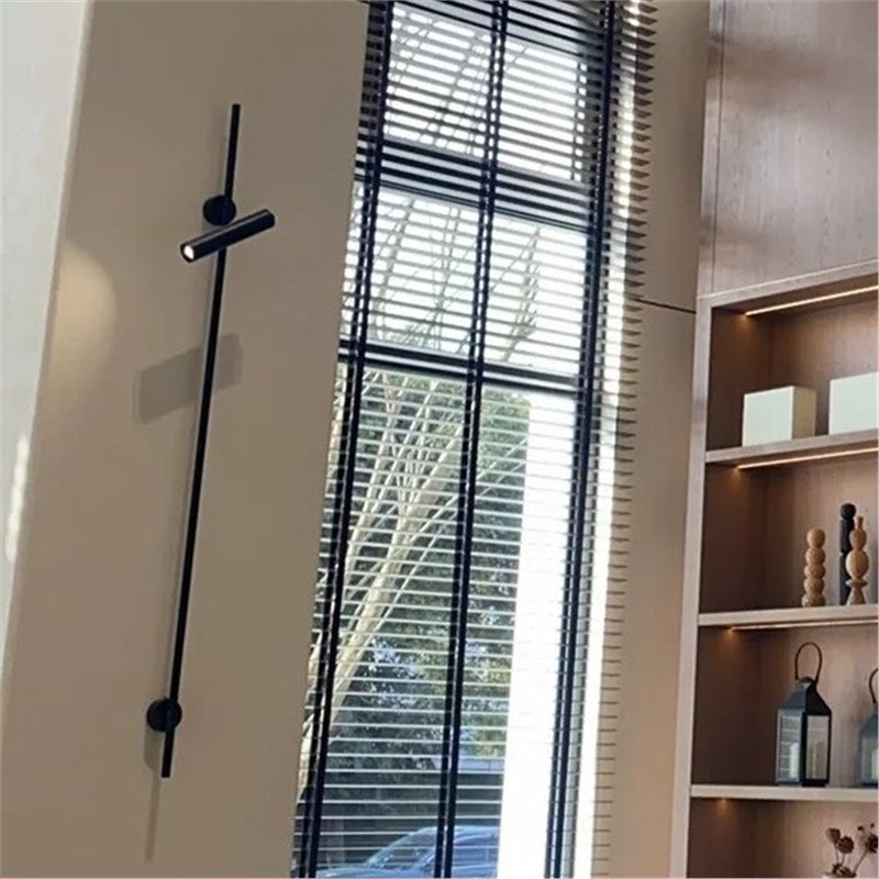 Modern minimalist bedroom bedside wall sconce with multi-head design, adjustable angle spotlight for living room, hallway, and aisle