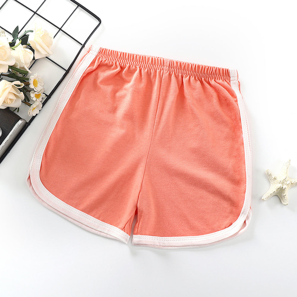 Summer kids' pure cotton shorts, baby pants, boys' and girls' all-cotton casual pants, toddler and child's undershirts - dropshipping available