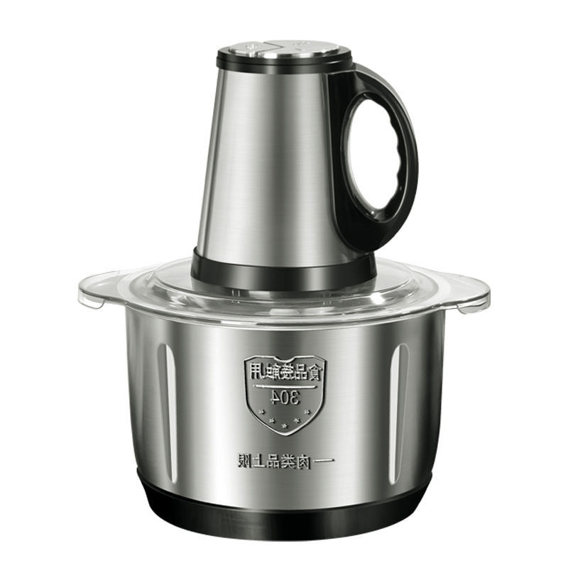 stainless steel meat grinder small for home mixer dumpling meat filling large capacity automatic food processor wholesale