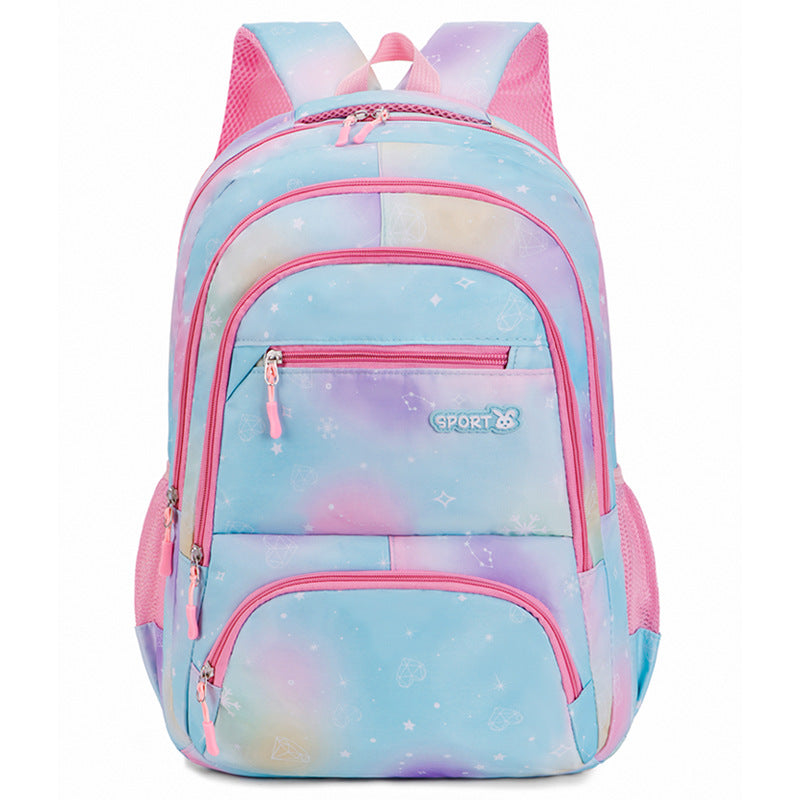 School bags, boys and girls, elementary school students, girls, grades 4-6, junior high school students, children's backpacks, backpacks, women's cute and lightweight
