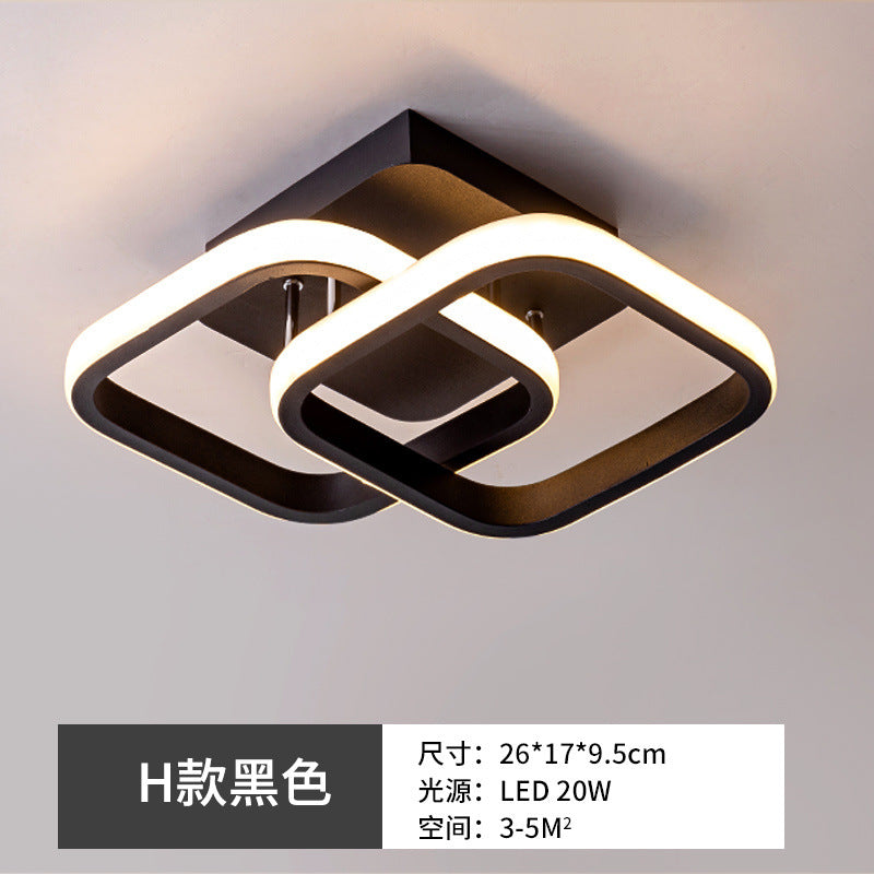 LED Aisle Light Modern Simple Entry Foyer Light Creative Balcony Light Nordic Smart Lighting