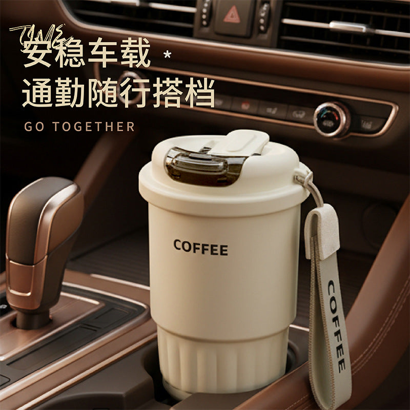 2025 hot-selling high-value coffee mug for men and women, featuring a full 316 stainless steel interior, insulated tumbler, and car cup – wholesale available
