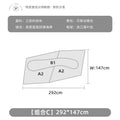 Italian rock fabric sofa - irregular modular sofa set for large villas and apartments - custom shaped sectional for high-rise living spaces