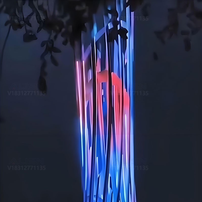 LED simulated calla lily light outdoor waterproof park square landscape light garden bud project lighting decorative light