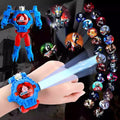 Ultraman zero watch - kids' edition: light-up projector, transforming toy, perfect gift for preschoolers and toddlers