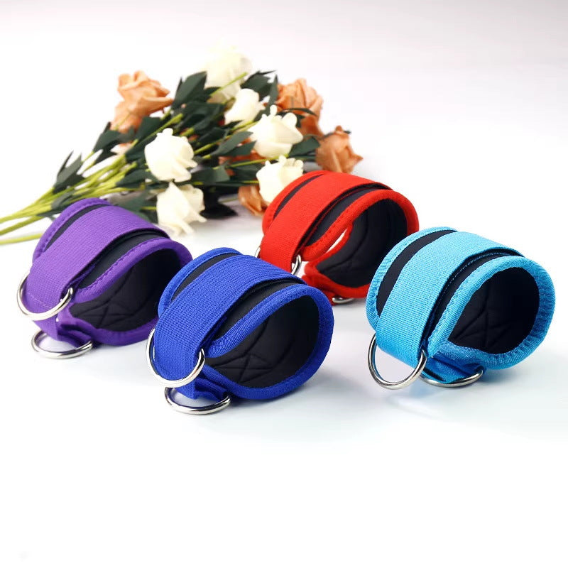 Ankle strap, taekwondo leg strength training sports protective gear, weight-bearing booster belt, foot ring, ankle protector, foot buckle, dumbbell